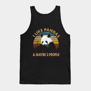 Bamboo Buddies Fashionable Tee for Fans of Panda Adventures Tank Top